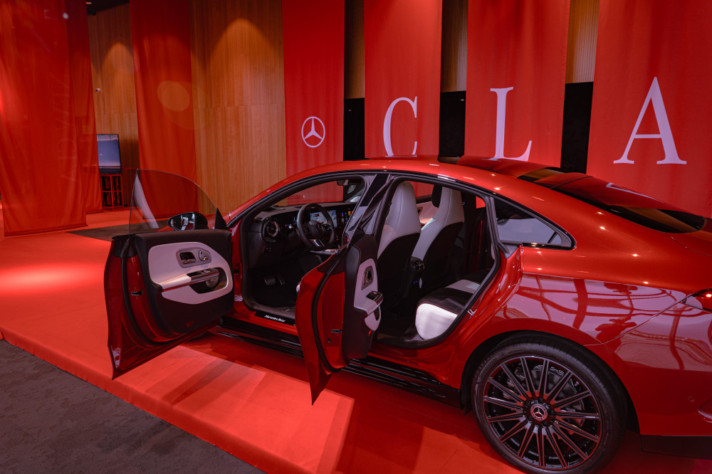 Nový Mercedes-Benz CLA v Bratislave